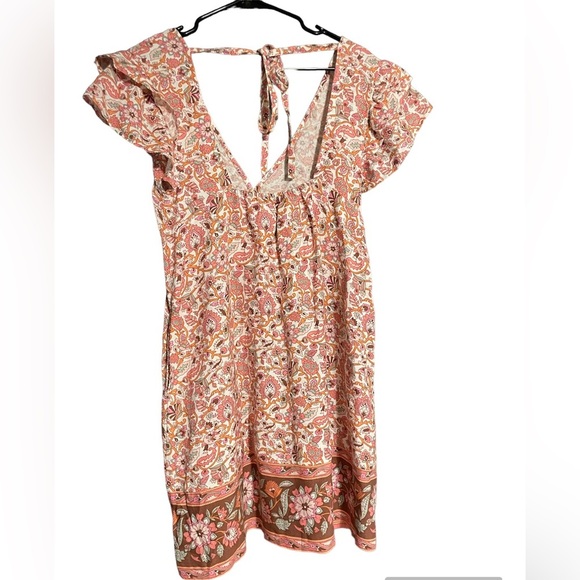 LOFT,Loft beach, knee-length dress,beautiful,size S - Picture 3 of 7